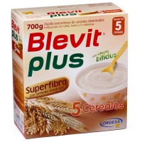 BLEVIT PLUS SUPERFIBRA PAPILLA 5 CEREALES  600 G