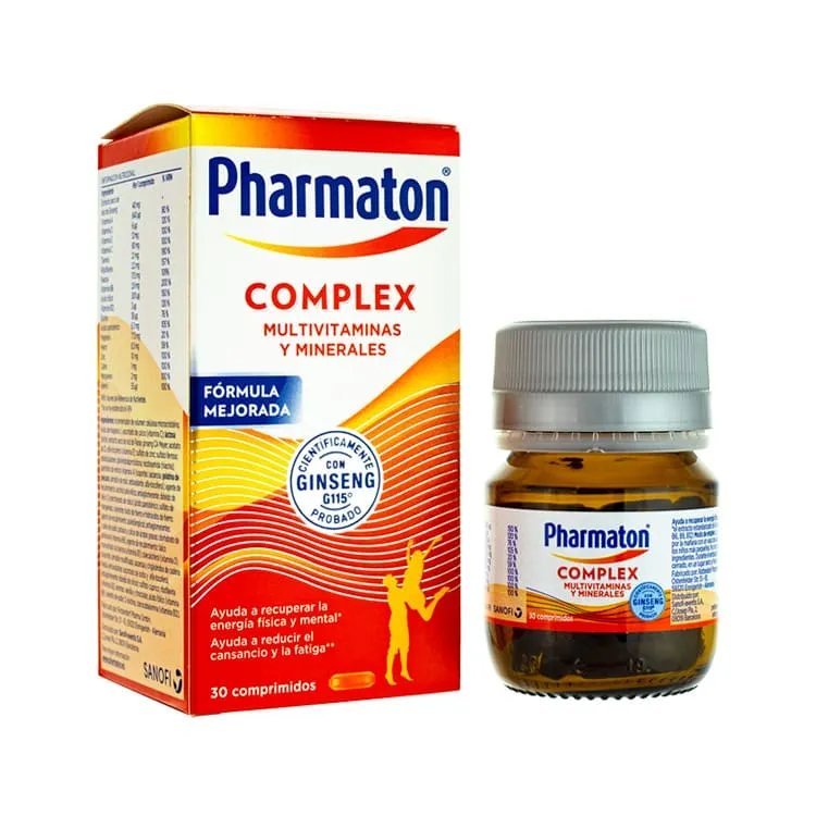 PHARMATON COMPLEX  30 CAPSULAS