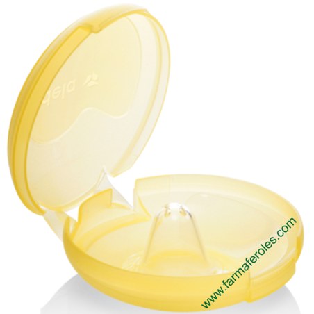 PEZONERA CONTACT SILICONA  T- S 16 MM 2 U