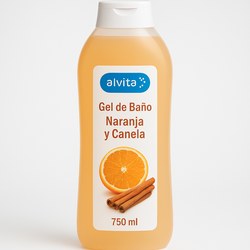 ALVITA GEL DE BAÑO NARANJA...