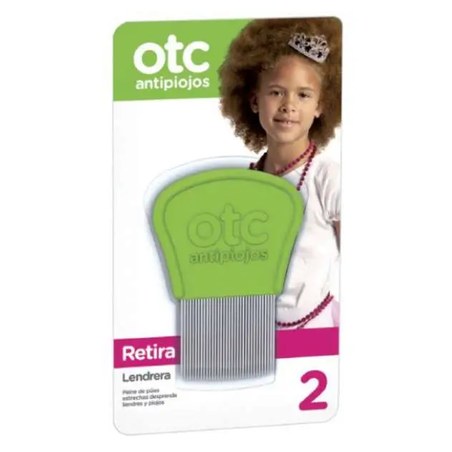 OTC ANTIPIOJOS PEINE LENDRERA ANTIPIOJOS