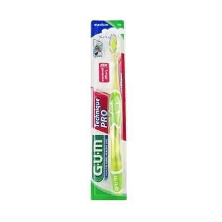CEPILLO DENTAL ADULTO GUM 528 TECHNIQUE PRO COMPACTO MEDIO