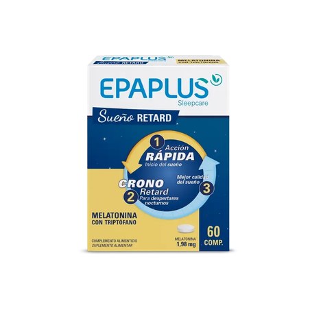 EPAPLUS MELATONINA FORTE+ C/ TRIPTOFANO  1.98 MG 60 CAPS