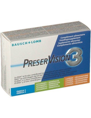 PRESERVISION 3  60 CAPSULAS