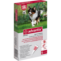 ADVANTIX PERROS  10-25 KG 250/1250 MG SOLUCION SPOT-ON 1 PIPETA 2.5 ML