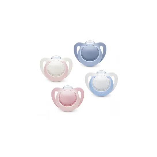 CHUPETE SILICONA NUKETE GENIUS T- 1 PACK 2 U