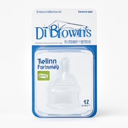 TETINA SILICONA DR BROWN&acute;S NATURAL FLOW STANDARD RECIEN NACIDO N1 3 U