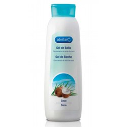 ALVITA GEL DE BA&Ntilde;O COCO  750 ML