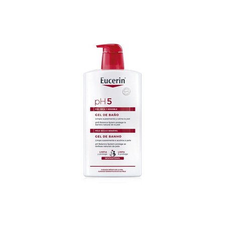 EUCERIN PH5 GEL BA&Ntilde;O 1000 ML + 400 ML.