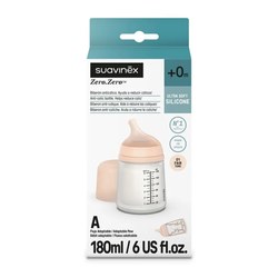 BIBERON PP BOCA ANCHA T SILICONA SUAVINEX PREMIUM 3 POSICIONES 270 ML