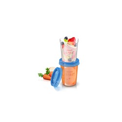RECIPIENTES VIA PARA LECHE MATERNA PHILIPS AVENT 5 VASOS