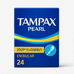 TAMPAX PEARL TAMPON 100%ALGODON  REGULAR 24 U