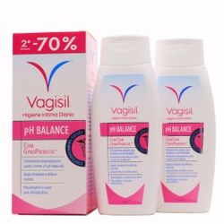 VAGISIL HIGIENE INTIMA PREBIOT GYNOPREBIOTIC  PACK 2 X 250 ML