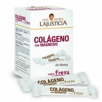 COLAGENO MAGNESIO LAJUSTICIA FRESA 20 GR