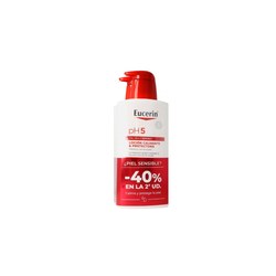 OLEOGEL DE DUCHA EUCERIN PIEL SENSIBLE PH-5 1 L + 400 ML. GRATIS