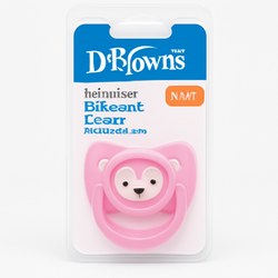 CHUPETE SILICONA DR BROWN'S PREVENT CLASSIC ANIMAL FACES NI&Ntilde;A 6-12 M T-2