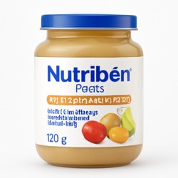NUTRIBEN POTITO INICIO A LAS MULTIFRUTAS MANZANA NARANJA PLATANO PERA Y MANDARINA 1 ENVASE 120 G