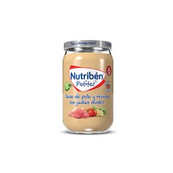 NUTRIBEN RECETAS TRADICIONALES GUISO DE POLLO Y TERNERA CON JUDIAS VERDES POTITO 235 G