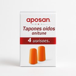 TAPONES OIDOS ESPUMA APOSAN 4 U