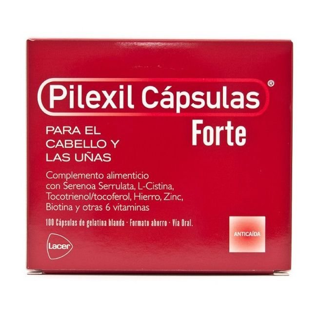 PILEXIL CAPSULAS FORTE CABELLO Y U&Ntilde;AS  100 CAPS
