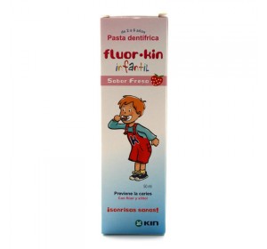 FLUOR KIN INFANTIL PASTA DENTIFRICA  FRESA 50 ML