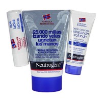 NEUTROGENA CREMA DE MANOS CONCENTRADA + LOCION CORPORAL + NEUTROGENA LABIOS SPF 20 KIT