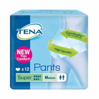 ABSORB INC ORINA LIGERA TENA PANTS SUPER T- MED 12 U