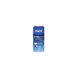 ORAL-B SUPERFLOSS SEDA DENTAL MENTA 50 U