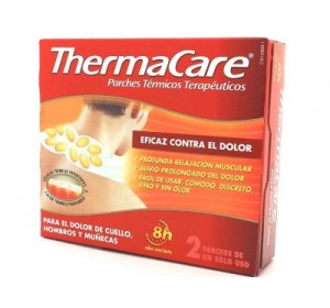 THERMACARE PARCHE TERMICO CUELLO HOMBRO MU&Ntilde;ECA  2 PARCHES