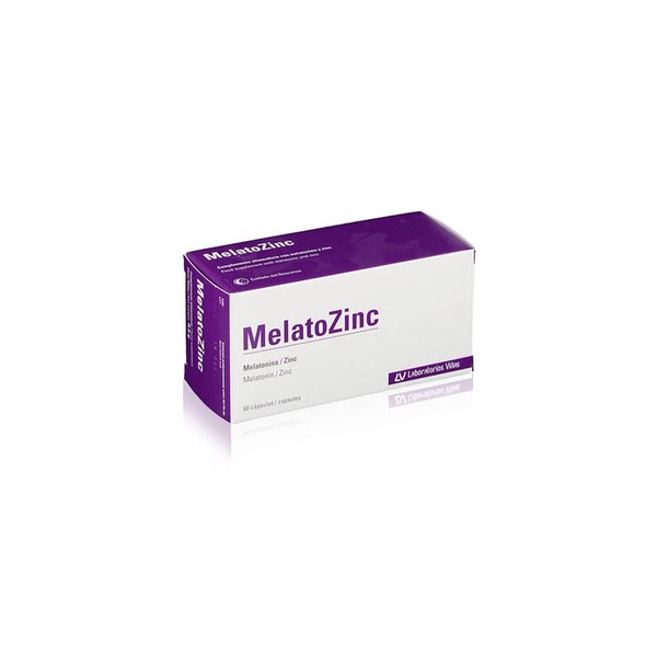 MELATOZINC  1 MG 60 CAPSULAS