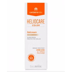 HELIOCARE COLOR GELCREAM SPF 50 PROTECTOR SOLAR  LIGHT 50 ML