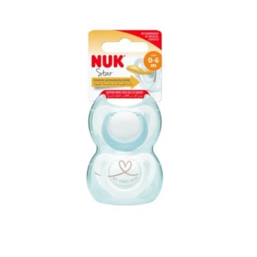 Nuk chupete anatomico 2 uds 0-6 meses