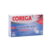 COREGA OXIGENO BIO-ACTIVO LIMPIEZA PROTESIS DENTAL 66 TABLETAS