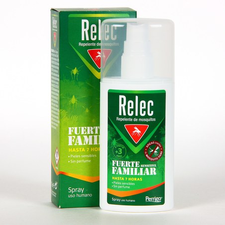 RELEC FUERTE SENSITIVE SPRAY REPELENTE MOSQUITOS  75 ML