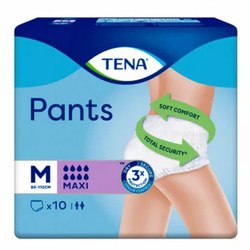 ABSORB INC ORINA TENA PANTS MAXI T- GDE 10 U