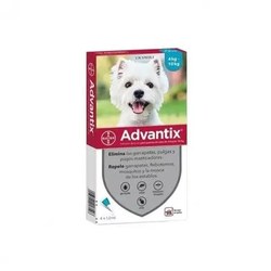 ADVANTIX PERROS  10-25 KG 250/1250 MG SOLUCION SPOT-ON 1 PIPETA 2.5 ML