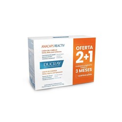 ANACAPS REACTIV CABELLO Y U&Ntilde;AS DUCRAY 30 CAPSULAS